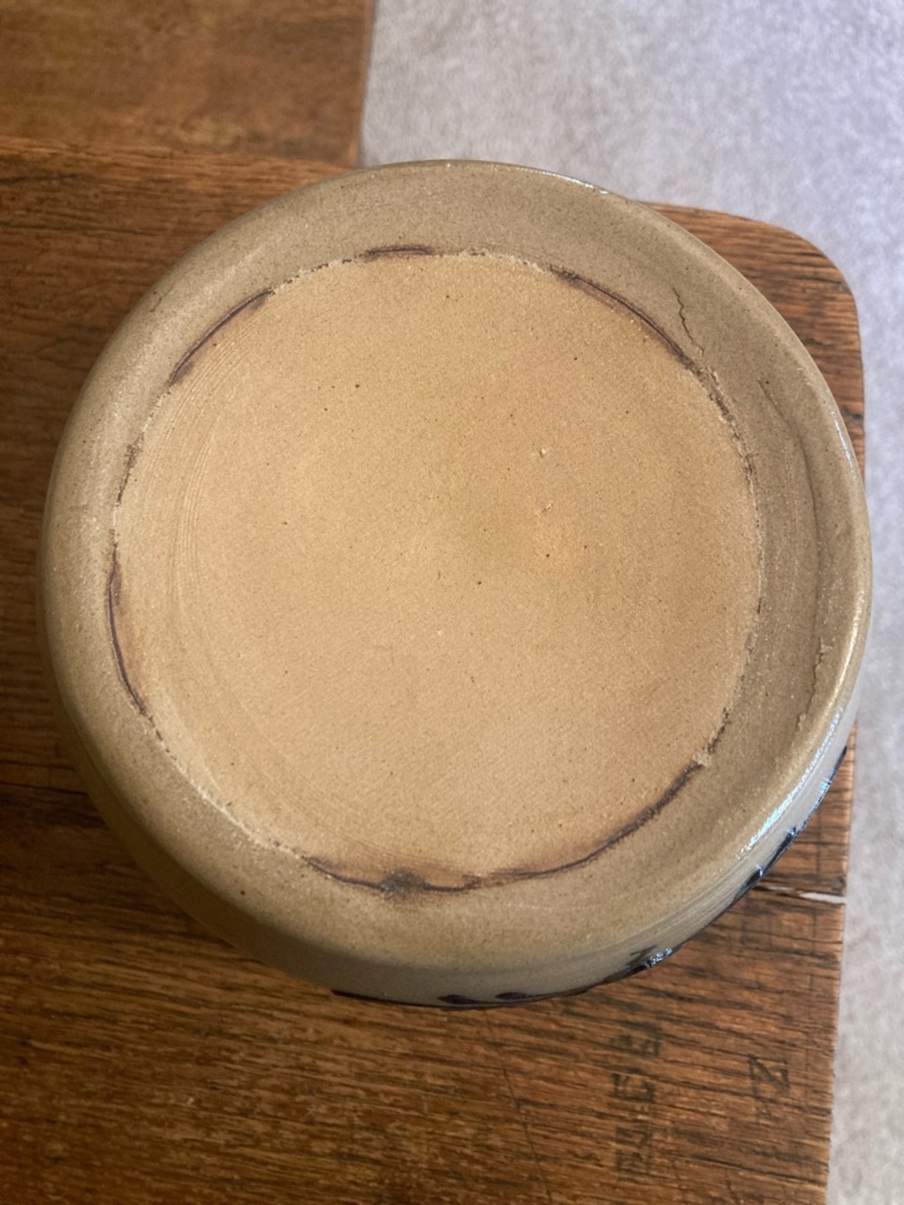 Maple City Pottery Crock/Bowl with Lid Pineapple 🍍 Vintage - Picture 7 of 9